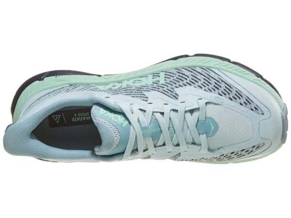 Hoka mafate speed 4 women's shoes dropletmint fluorite2