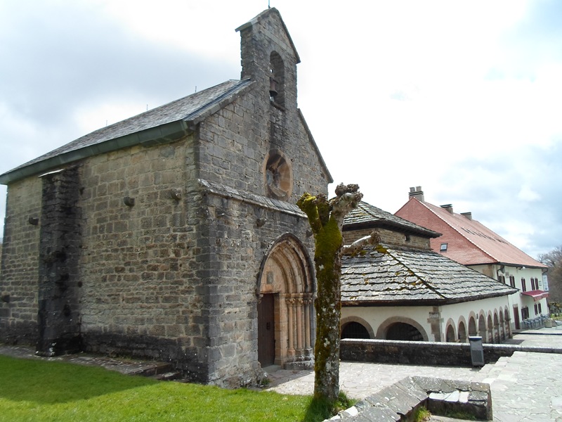 Roncesvalles gothic chapel