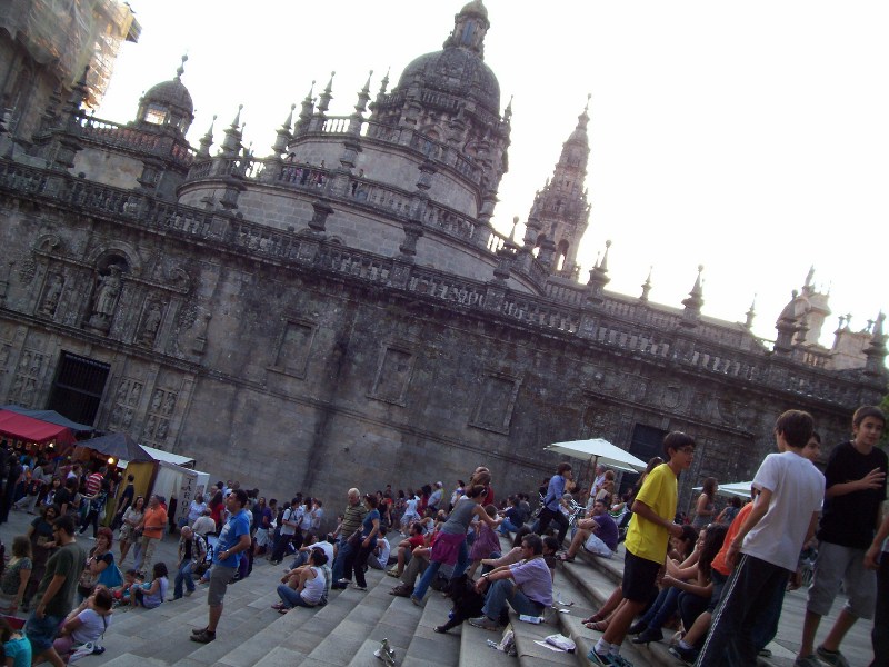 Santiago de Compostela Cathedral back side