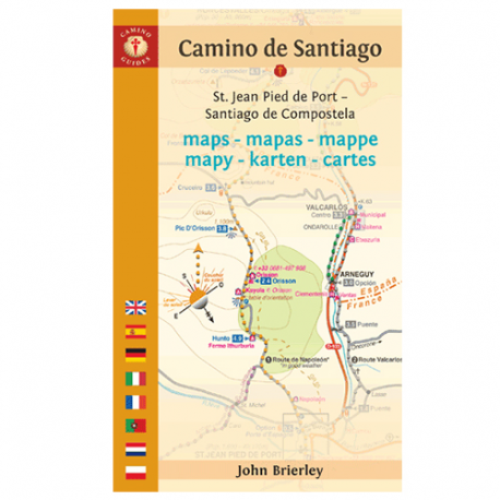 John Brierley - Maps Only Guide to the Camino de Santiago (2019)