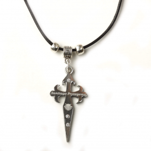 Cross of Apostol Santiago necklace