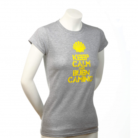 Keep Calm womens T-shirt - light grey S