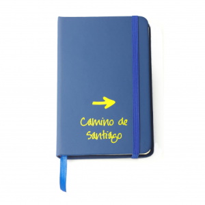 Camino diary, navy blue