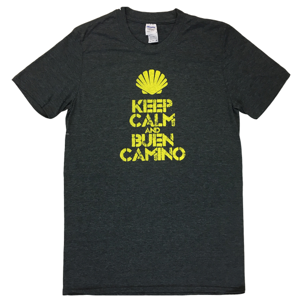 Keep Calm mens T-shirt - dark grey XL
