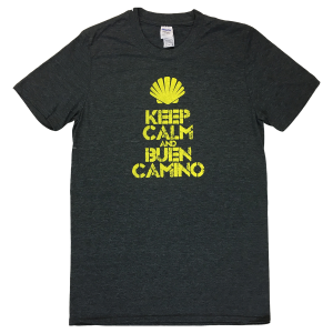 Keep Calm mens T-shirt - dark grey XXL