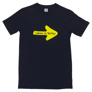 Yellow Arrow mens T-shirt - navy L