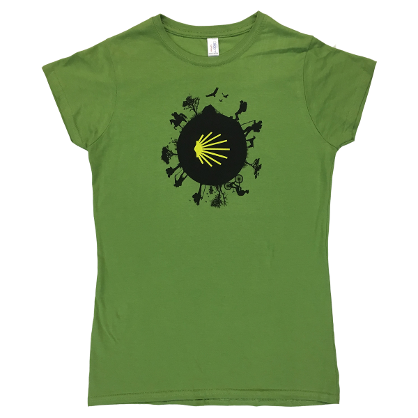 Camino World womens T-shirt - kiwi green L