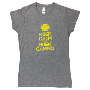 Keep Calm womens T-shirt - light grey XL