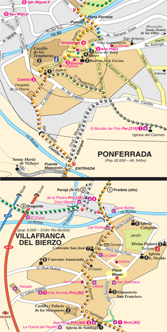 John Brierley - Maps Only Guide to the Camino de Santiago